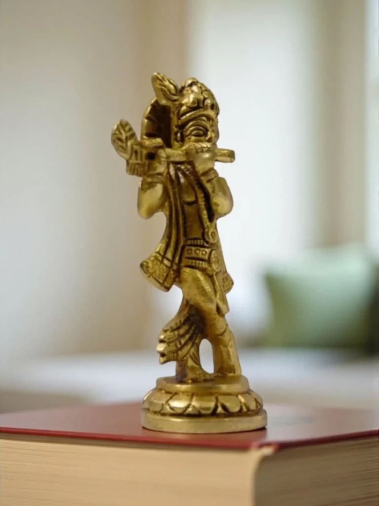 Brass Krishna Ji Idol