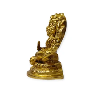 Pure Brass Panchmukhi Hanuman Idol | Bajrangbali Statue for Home Temple & Office Decor | Handcrafted Five-Faced Panchmukha Hanuman Murti for Spiritual Protection & Vastu