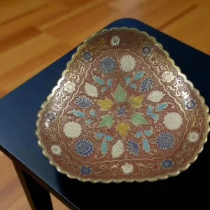 Premium Brass Fruit Basket Bowl | Decorative Dining Table Fruit Bowl | Elegant Brass Tableware for Home Decor & Gift | Handcrafted Brass Centerpiece for Kitchen & Living Room