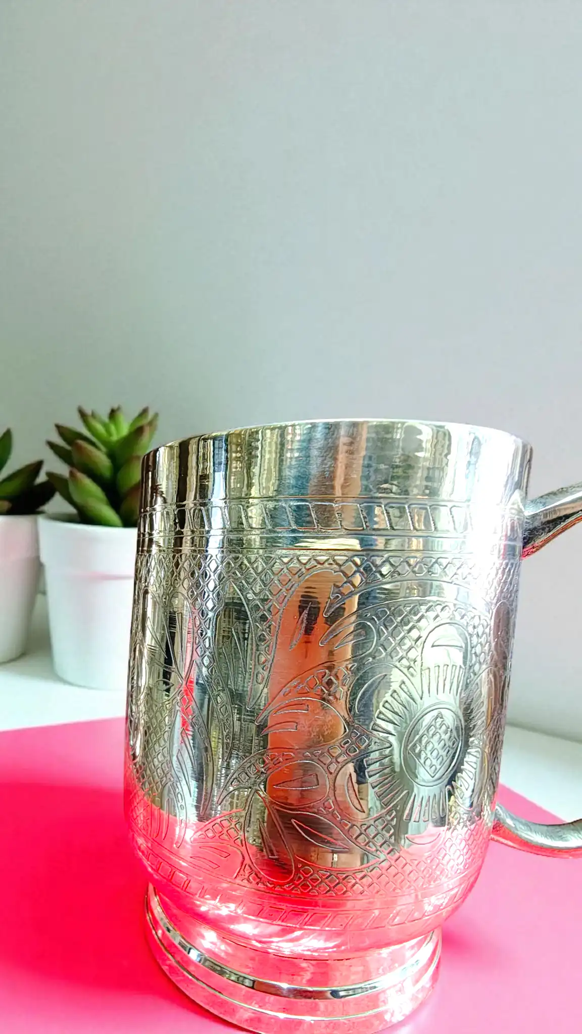 Classic Premium Pure Brass Coffee Mug | Elegant Brass Coffee Cup for Daily Use & Gifting | Durable Traditional Brass Mug for Home and Office - Image 2