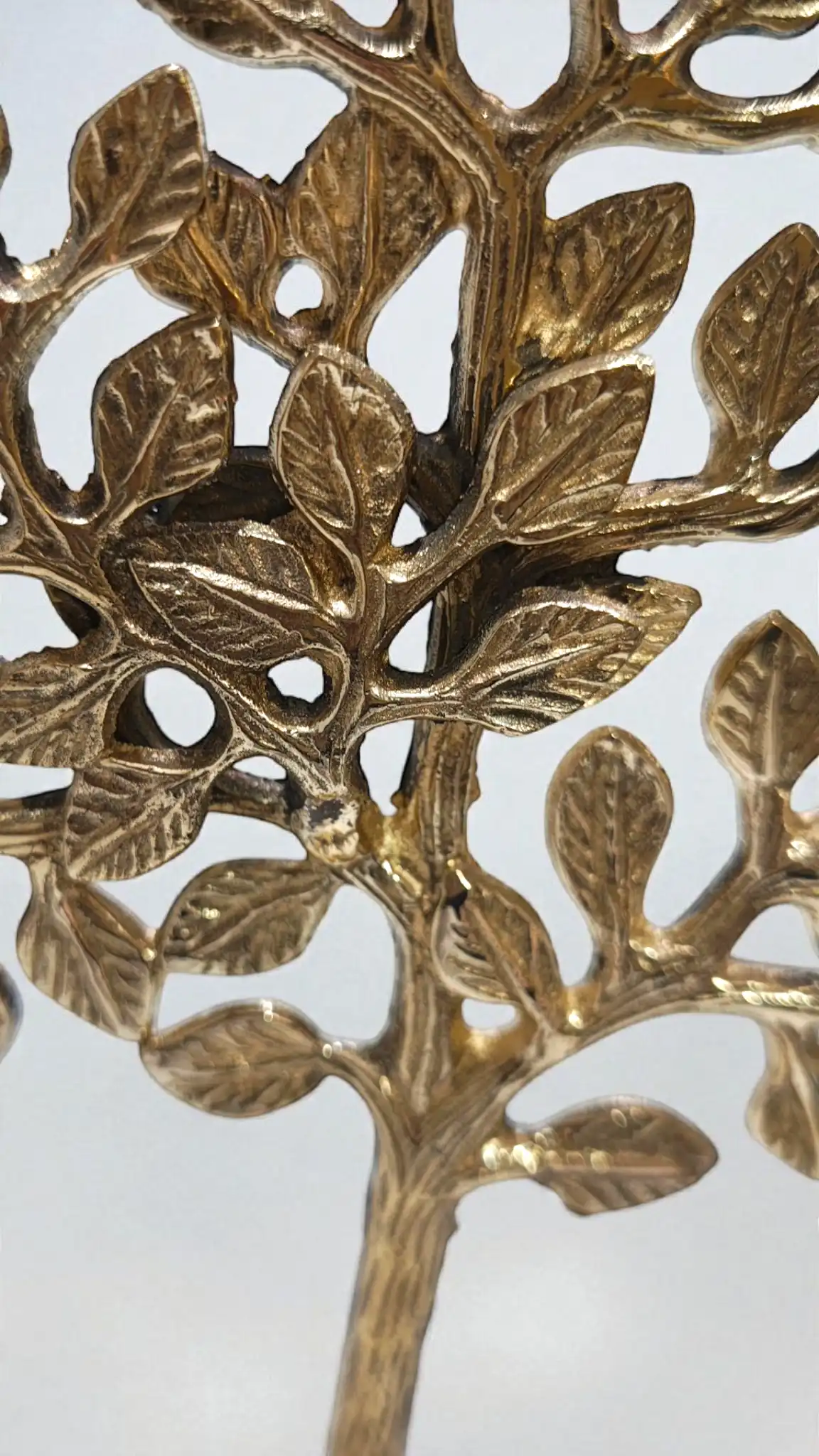 Premium Brass Kalpvraksh GoodLuck Tree | Divine Home Decor Showpiece | Handcrafted Brass Kalpvriksha for Prosperity & Positive Energy | Elegant Spiritual Gift for Home - Image 2